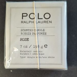 Polo Ralph Lauren Bougie Parfumee Rose Scented Candle 7oz